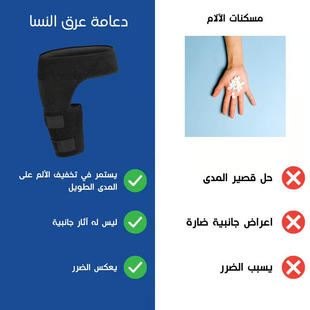 دعامة آلام أسفل الظهر وعرق النسا